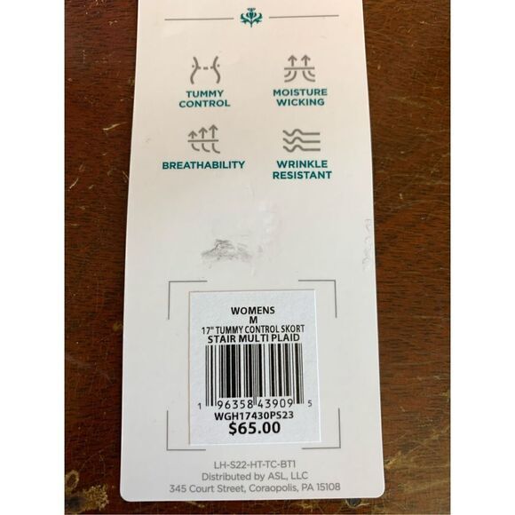 Lady Hagen pull on skort, tummy control, wrinkle resistant size XX large NWT  - Picture 8 of 8